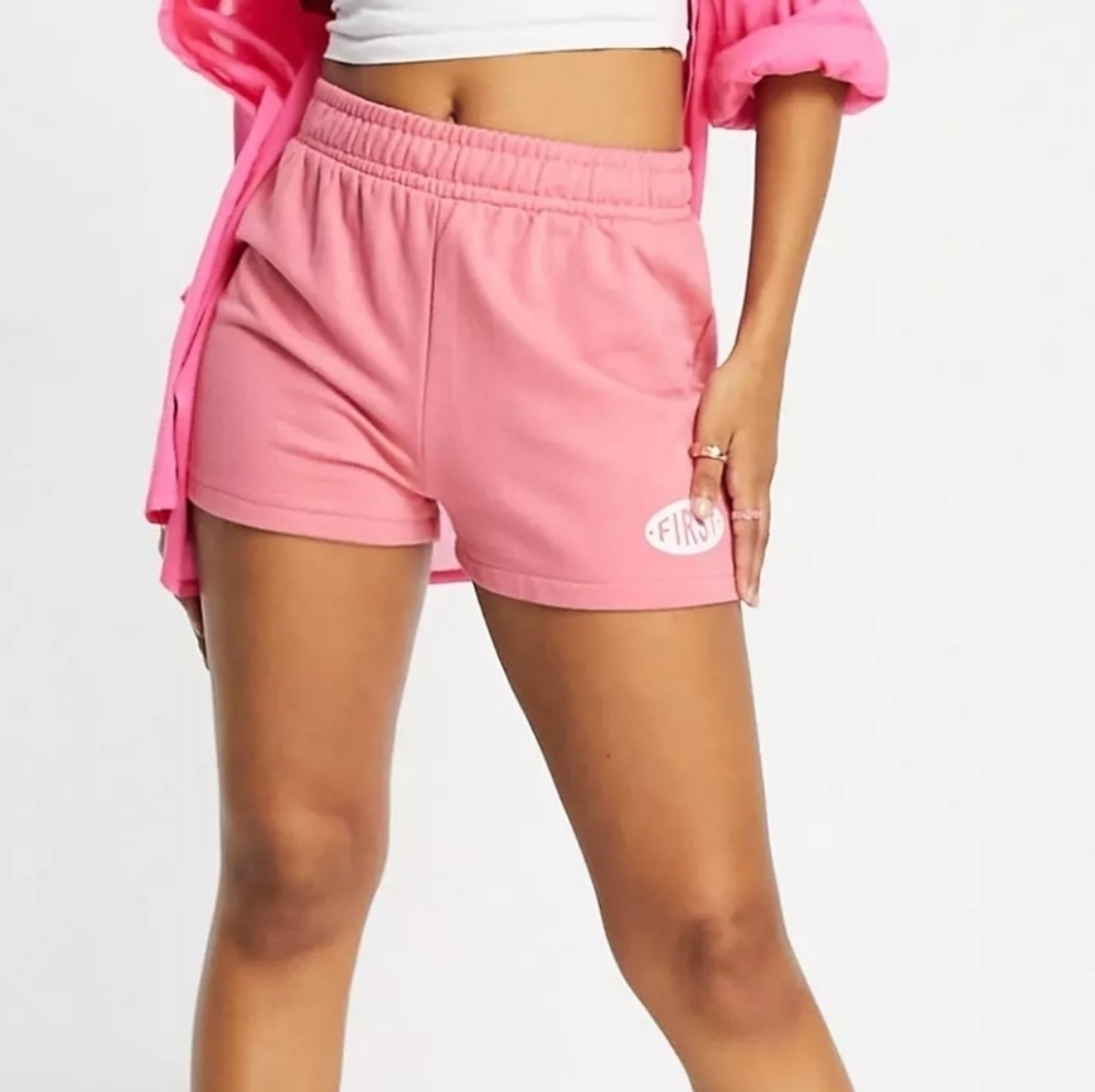 New Threadbare Pink Shorts Size 12 Pink Short Shorts Athletic Pull On Shorts